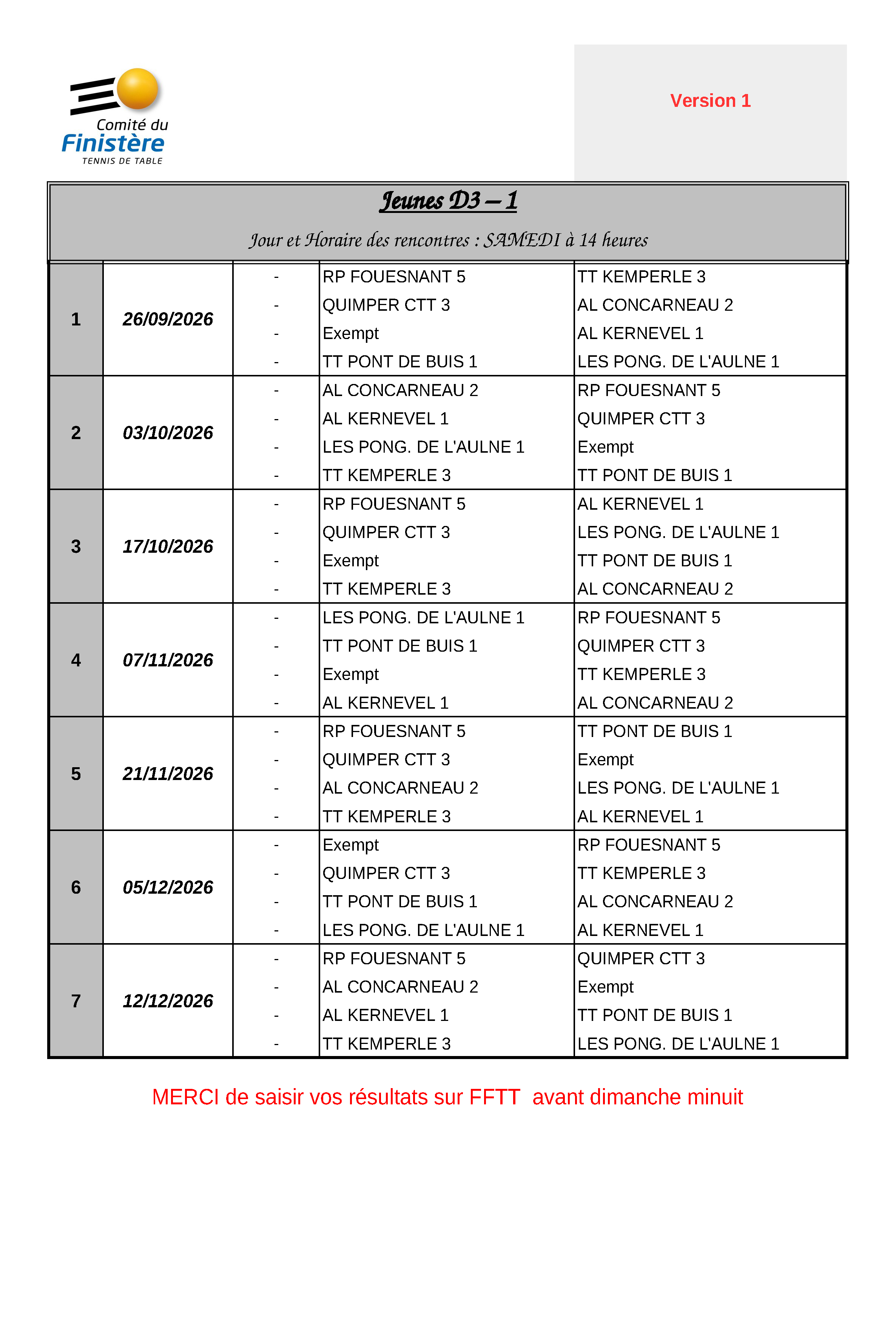 Calendar