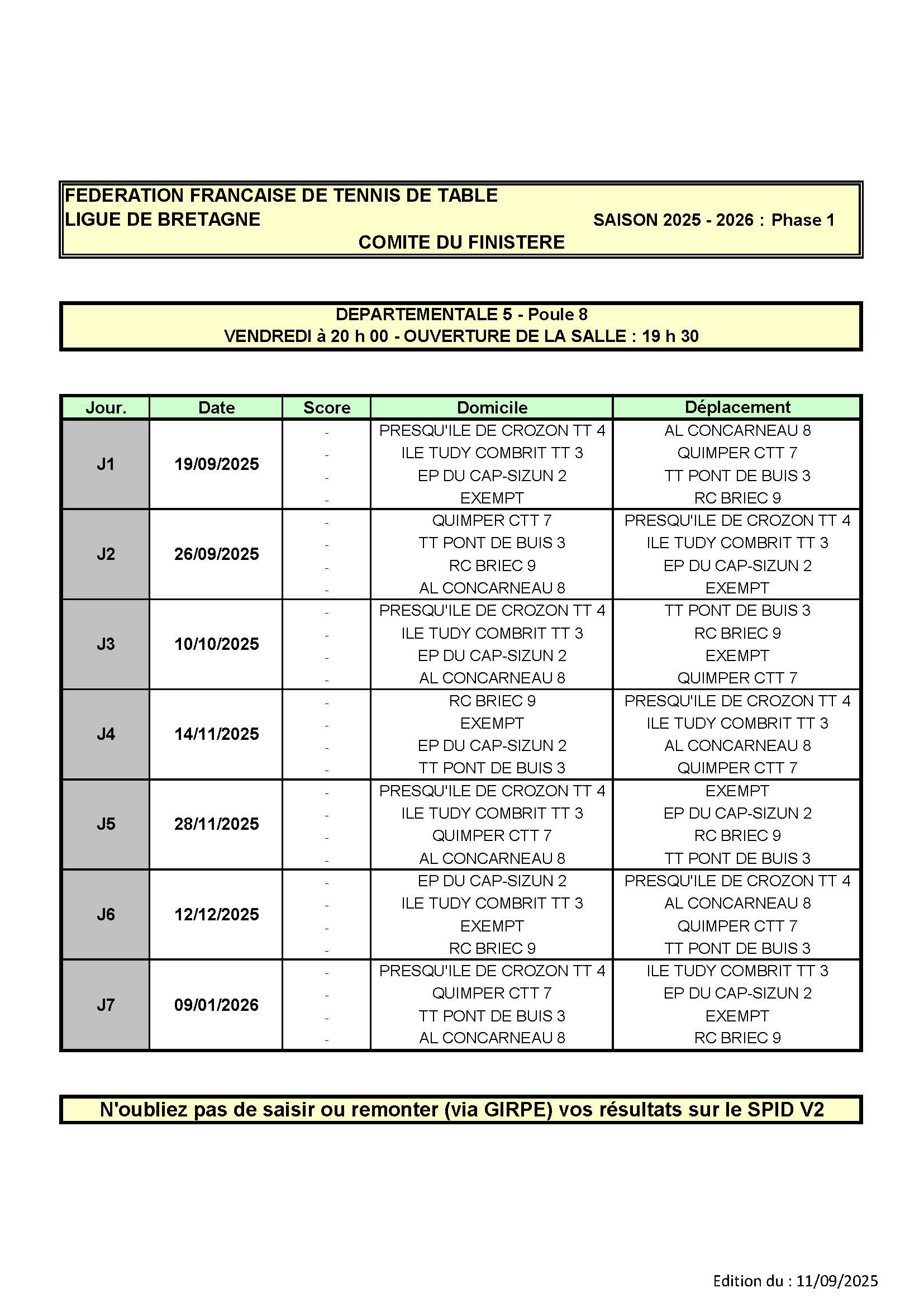 Calendar